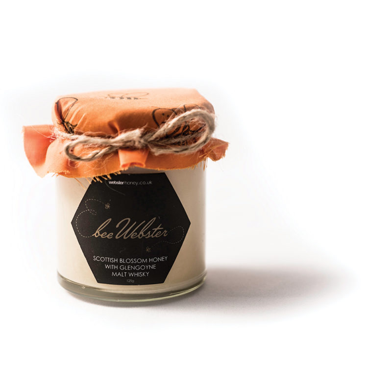 Scottish Blosssom Honey with Glengoyne Malt Whisky (125g) ster Honey